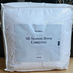 Brooklinen Classic White Down Comforter